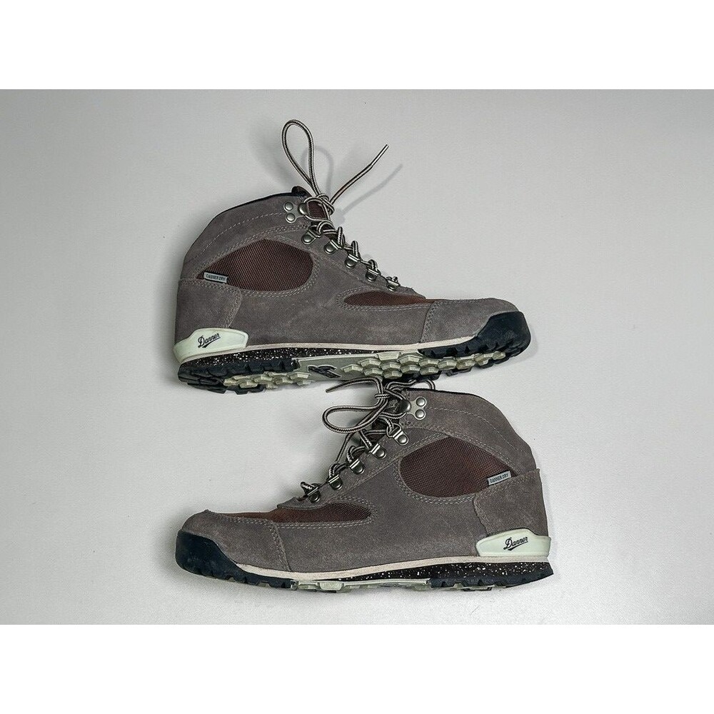 Danner Women’s Jag Mid Hiking Boots 8.5M Coffee Bean Bungee Cord Gore-Tex Style
